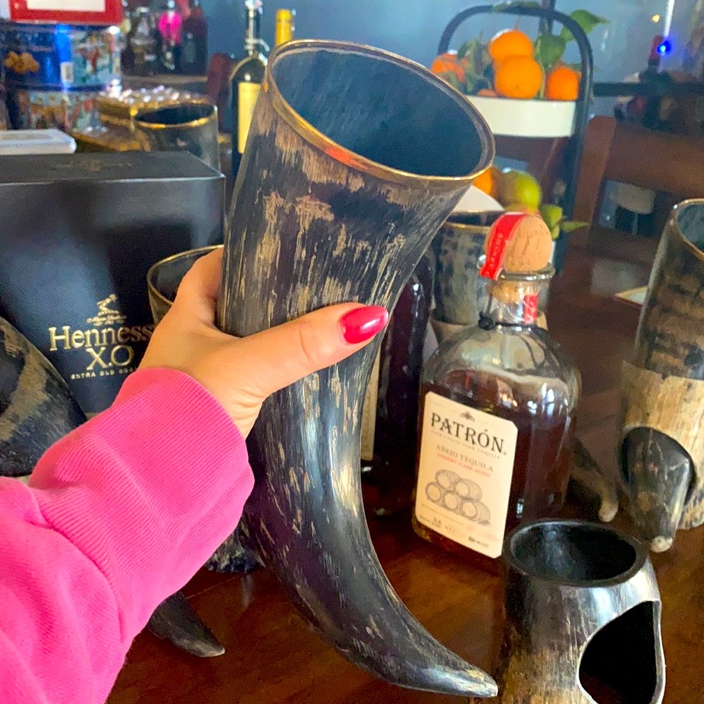 Original Viking drinking vessels!  Skal!!